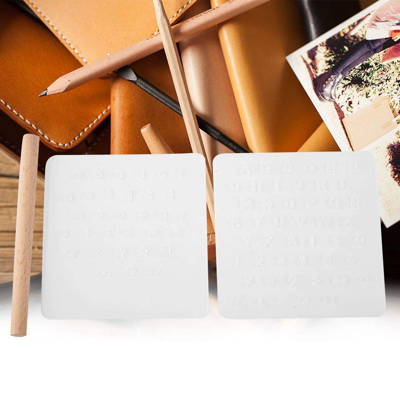 Leather Stamping Tools Numeric Character Shape Stamp Punch Set for