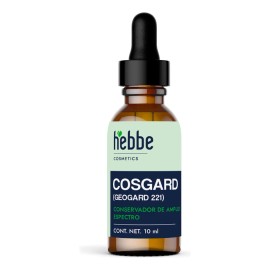 Cosgard Geogard 221 Conservador Natural Cosméticos cremas serum Bio, Tipo De Piel Sensible, Hebbe Cosmetics & Ludika 10ml