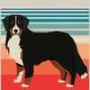 CafePress Bernese Mountain Dog Gift Canvas Tote Top Zipper Closure