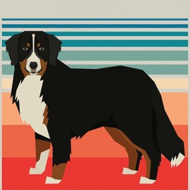 CafePress Bernese Mountain Dog Gift Canvas Tote Top Zipper Closure