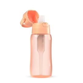 DAFI SOLID Peach Fuzz 0.5 Litre Water Bottle - Handy Reusable Bottle with Activated Carbon Filter to Improve Water PH, BPA Free, Made of Durable Tritan™