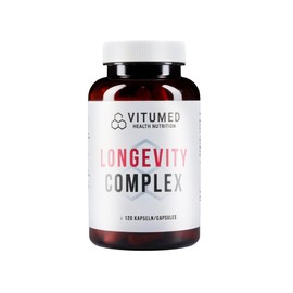 Anti-Aging Complex - Zinc, Selenium and Antioxidants - Dietary Supplement for Strong Skin, Vitality, Cell Protection | High Dose to Support the Immune System & Collagen Formation | 120 Capsules