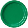 Creative Converting Touch of Color Paper Lunch Plates, 24-Count, Emerald