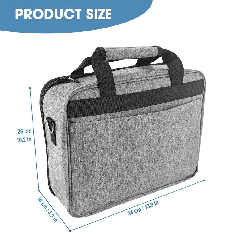 ZKOO Projector Carrying Case, Projector Bag Compatible with Most Projectors,
