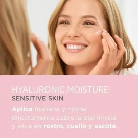 Isdinceutics Hyaluronic Moisture Crema Facial, Piel Sensible, 50 g