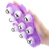 iwobi Body Massager Glove Palms Shaped with 9 Metal Roller