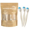4 in 1 Pre-Pasted Toothbrushes with Tongue Scraper & Toothpick，26
