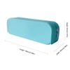 WHHJM Silicone Makeup Brush Holder Travel Cosmetic Bag, Portable Cosmetic