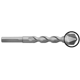 Relton 1/4 X 4 In. Groo-V Tip Multi-Purpose Masonry Bit