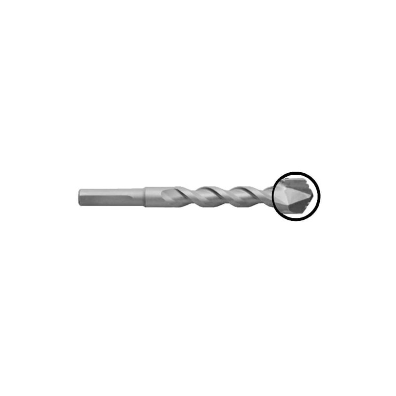 Relton 1/4 X 4 In. Groo-V Tip Multi-Purpose Masonry Bit