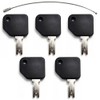 feishunteng 5PCS 166 Forklift Ignition Keys – Compatible with Hyster,