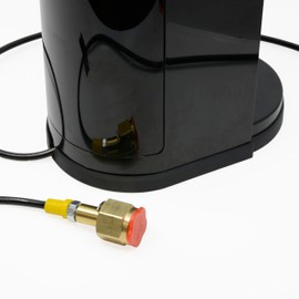 Custom Base Compatible with SodaStream TERRA for use with CO2 Adapter Hose & External Canister – Sleek OEM Design, Streamlined Appearance, Tidy Countertop Solution