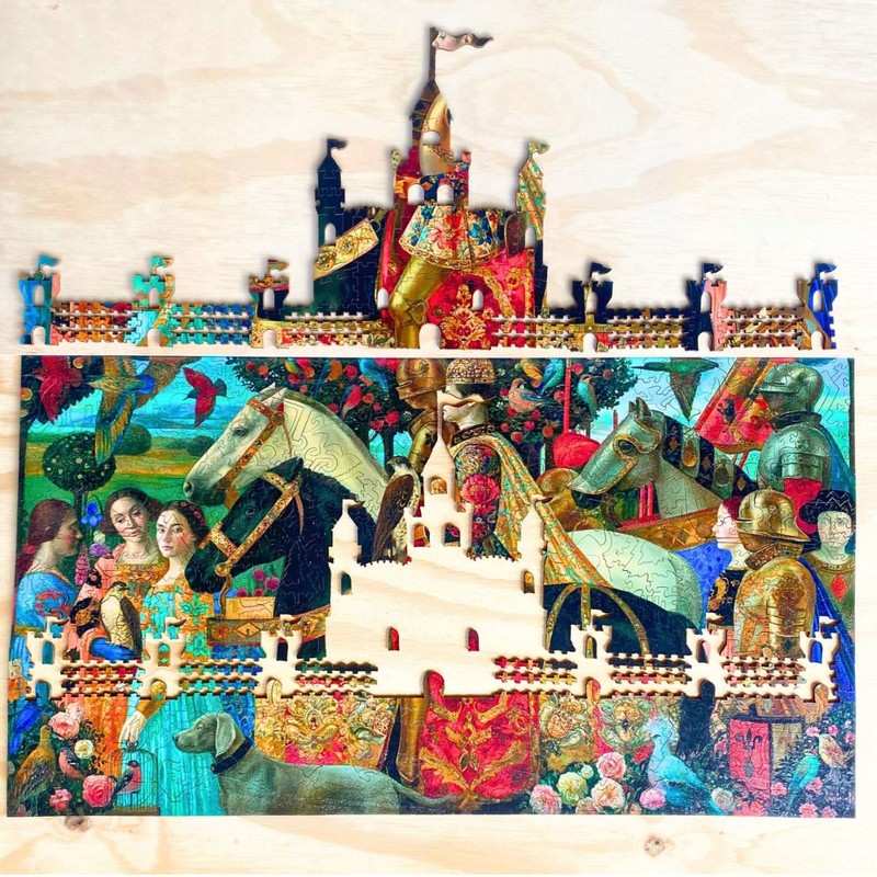 Twigg Puzzle Wooden Jigsaw Puzzle 671 Pieces - A Royal