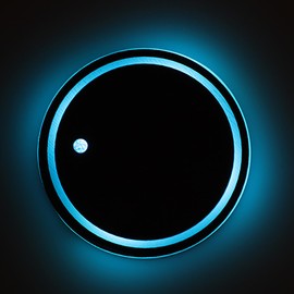 Car Cup Coaster - 1 Piece Cup Holder Insert - Stylish Car Accessory for Men and Women - Easy-to-Clean