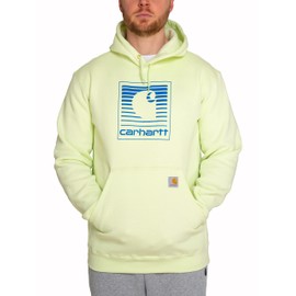 Carhartt Men's Loose Fit Midweight Graphic Sweatshirt, Hint of Lime, Large