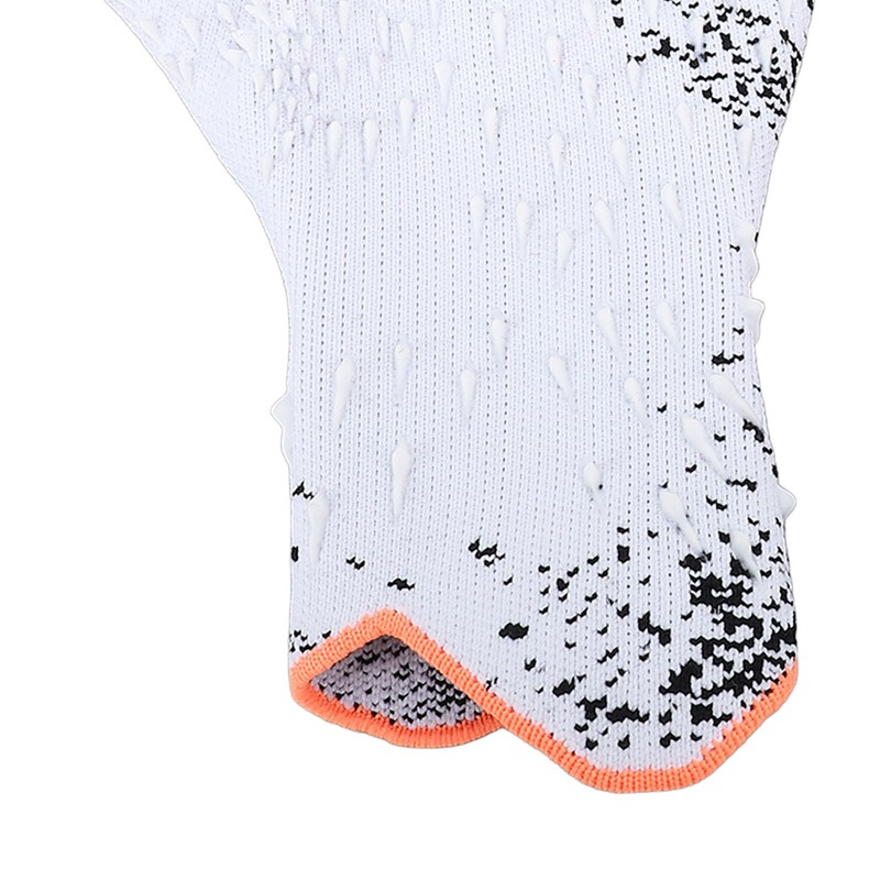 2pcs Soccer Gloves Nylon Polyurethane Fiber Latex Breathable Strong Grip