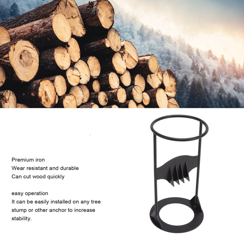 Firewood Splitter Portable Iron Splitting Wedge for Log Wood Labor