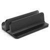Vertical Laptop Stand Adjustable Aluminum Multipurpose Desktop Computer Laptop StandBlack