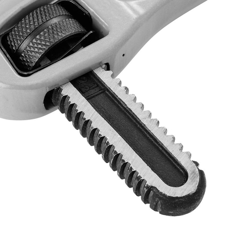 DURATECH 18-inch Heavy Duty Aluminum Offset Pipe Wrench, 2-1/2 ”