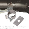 Car Bung Clamp Adapter, Clamp On Wideband Sensor Bung Adapter