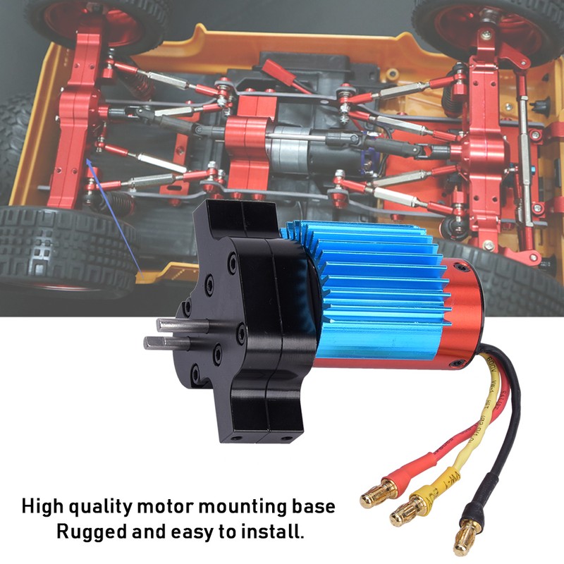 Metal Gearbox 380 High Speed Brushless Motor Fit for WPL