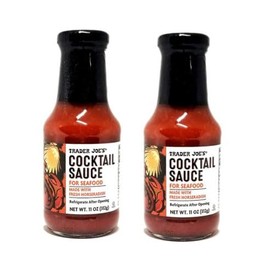 Trader Joe's Seafood Cocktail Sauce with Fresh Horseradish, 11 Oz, Pack of 2