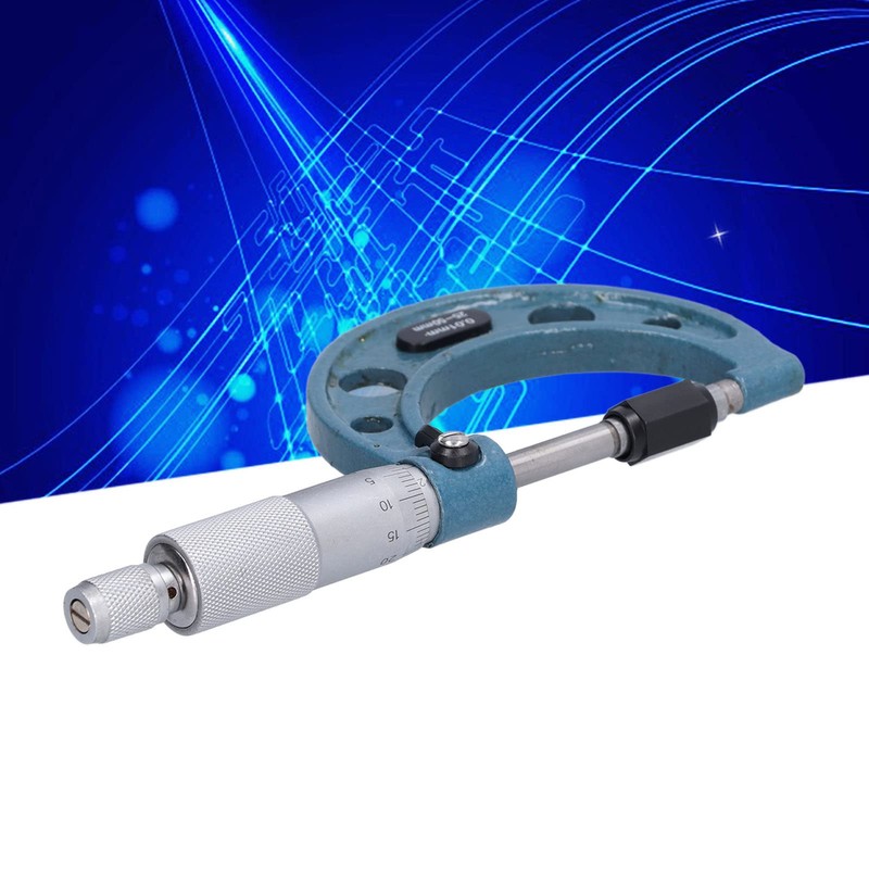 Micrometer Gauge, External Micrometer 0.01 mm with Wrench. Thickness Micrometer