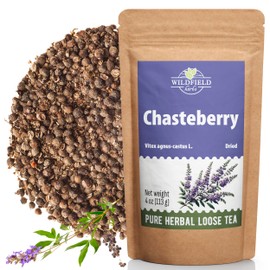 4 oz. Chaste Tree Berry Сhasteberry Tea Chaste Tree Berry Tea Herb (Vitex agnus-castus) - 113g Chaste Tree Berry Tea Herbal Vitex Sauzgatillo