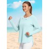 BALEAF Women's Sun Shirts UPF 50+ Long Sleeve Hiking Tops