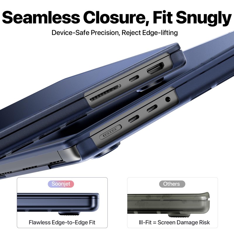Soonjet for MacBook Pro 14 inch Case M5 M4 M3