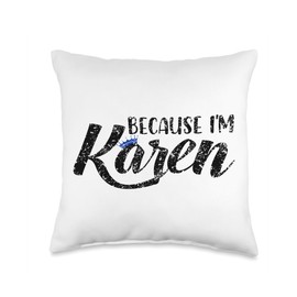 To The Manager Karen Relax Karens Calm Down Throw Pillow, 16x16, Multicolor
