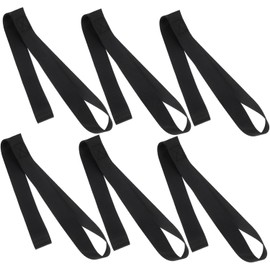 Correas de Amarre Seguras para Remolque y Sujetar Carga 6 para Motocicleta de Nylon Negro en Accesorios para Motos