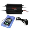Pyle 200W RMS 4-Channel Marine Amplifier - Bluetooth Wireless Audio