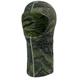 Odlo Face Mask Whistler Eco Mountain Print Facemask, Olive-Black, L
