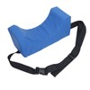 Head Positioner Pillow Blue PU Leather Breathable Comfortable Neck Support
