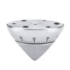 Stainless Steel Mechanical Cooking Timer for Kitchen 60 Minutes Count