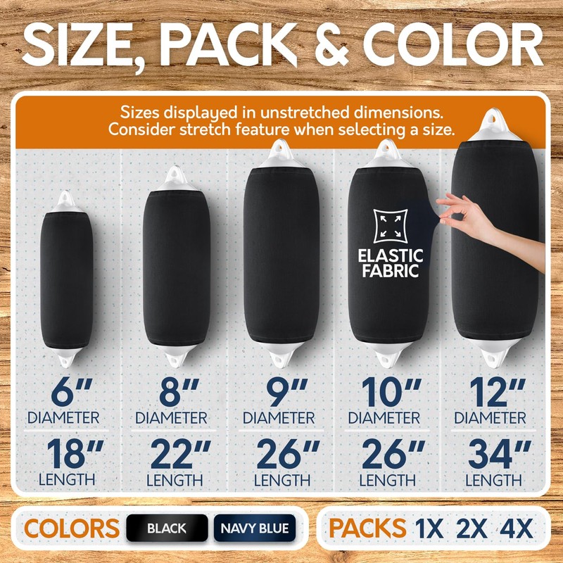Byllstore Boat Fender Covers | Several Size Options Available |
