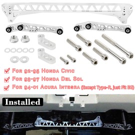 WLR For 92-95 Honda Civic 94-01 Acura Integra Rear Lower Control Arms Subframe Brace