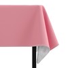 Pink Vinyl Tablecloths - 54 In. X 70 In. -