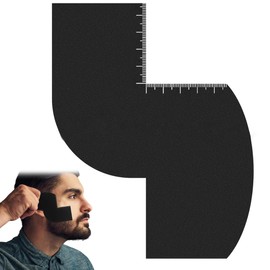 LQIOACU S Shaped Ruler for Men Haircuts Beard Comb for Men Suitable for Cutting Various Hairstyles C