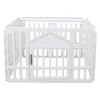 Begale Dog Playpen with Door, 4-Panel 24 Inch Indoor Dog