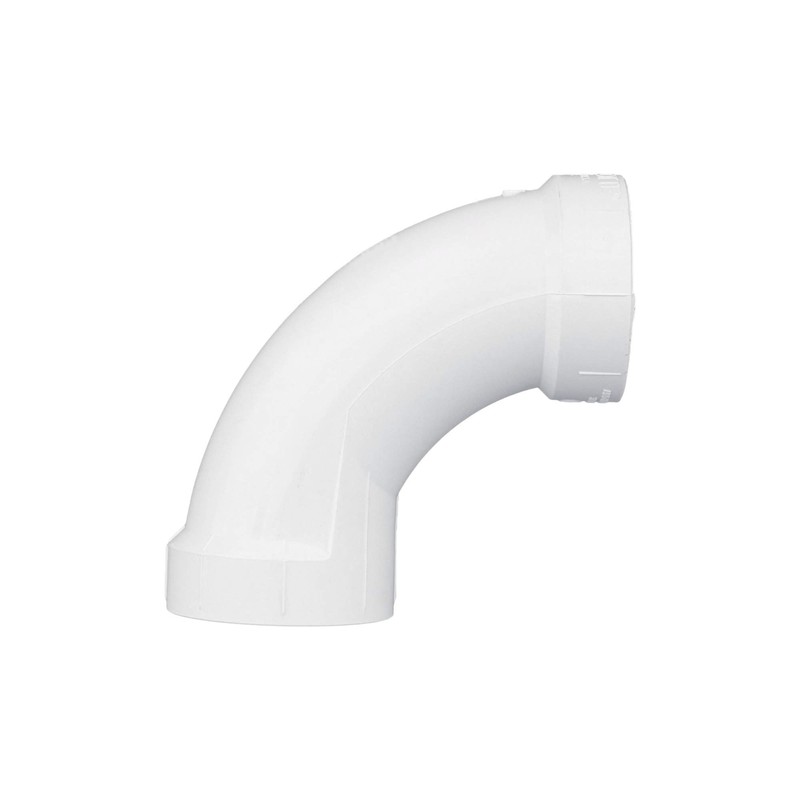 CHARLOTTE PIPE 2 DWV LONG SWEEP 1/4 BEND DWV (DRAIN,