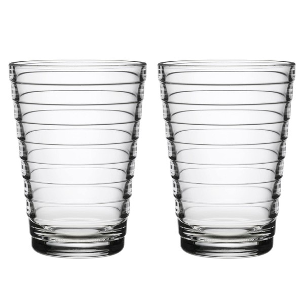 Iittala Set of 2 Vasos 330 ml Clear, 2 Stück (1er Pack)