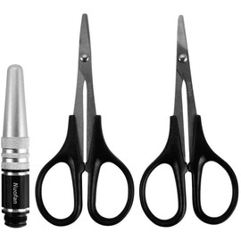 0-14 mm Body Reamer Hole Punch Straight Scissors and Curved Scissors Set Universal Tool for RC Car Body Shell Hobby Tools