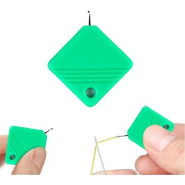 Green Needle Threaders, 2025 Automatic Needle Threaders for Hand Sewing,Needle Threaders for Hand Sewing, Embroidery Floss Needle Threader, Sewing Machine Needle Threader,Sewing Threaders