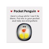 A Little Pocket Penguin Hug, Mini Animal Pocket Hug Penguin