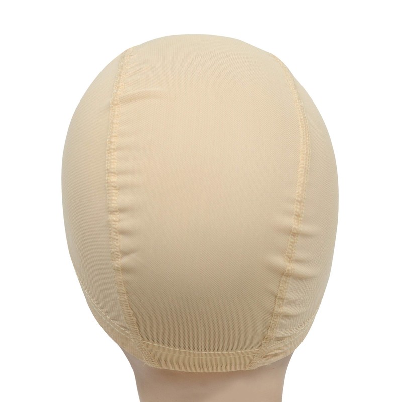 YANTAISIYU 2 Pcs/Lot Mesh Wig Caps with Wide Elastic Band