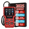 OBD2 Scanner Code Reader, Engine Light Diagnostic Tool, Battery Voltage