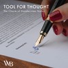 Wordsworth & Black Primori Fountain Pen Set [Black Gold]; Medium