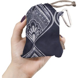 ChicoBag Eco Washable Eco Bag Vita Polyester Shoulder Tote Prints (Peacock Bandana)